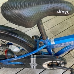 Jeepの子供用自転車　18インチの画像