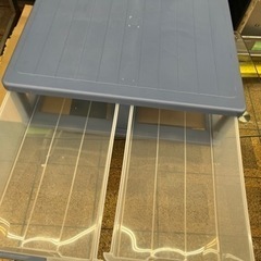 プラスチック収納　ベッド下　押入れの画像