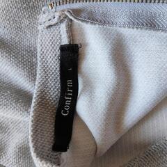 グレー　七分丈　メッシュ　Lサイズの画像