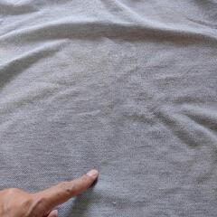 グレー　七分丈　メッシュ　Lサイズの画像