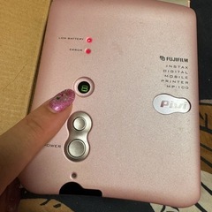 中古　富士フイルム モバイルプリンター「Pivi」の画像