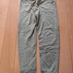 130　ペイズリー緑　ズボン