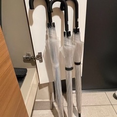ビニール傘(60㎝)3本