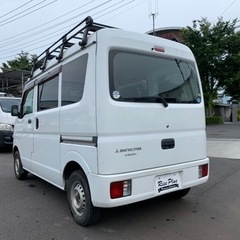 総額37.8万円 三菱 ミニキャブバン M 車検2年付き 28年式 5AGS セカンド発進 ハイルーフ 集中ドアロック キャリア カーラジオの画像