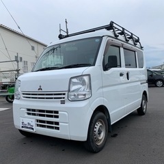 総額37.8万円 三菱 ミニキャブバン M 車検2年付き 28年式 5AGS セカンド発進 ハイルーフ 集中ドアロック キャリア カーラジオの画像