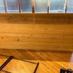 足場板で作ったテーブル天板　180cm✖️90cmの画像
