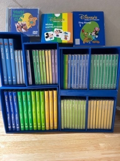 【お取引中】ディズニー　Disney 英語　教材　World Family