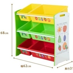はらぺこあおむし　おもちゃ箱