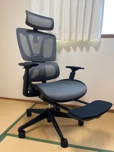 リクライニングオフィスチェア(OC701 GY)