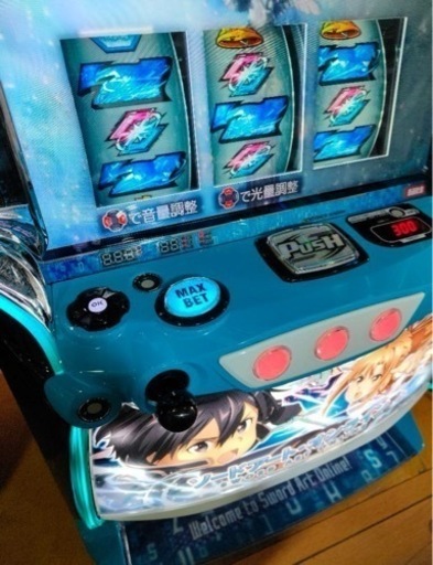 スマスロユニット付き
SAOオンラインスロット　実機