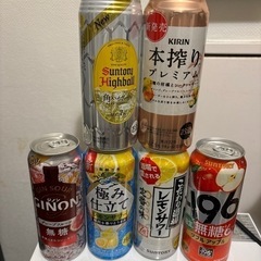 500ml缶6本　お酒の画像