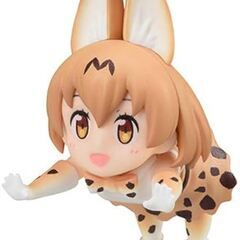 （ばら売り可）けものフレンズ　ちょこのせフィギュア　4個セット　　の画像