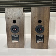 〔希少品〕LUXMAN ラックスマン スピーカーペア 2ウェイ  SR-007の画像
