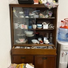 ミッドセンチュリー　北欧　食器棚
