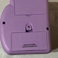カメラ型のシャボン玉の画像