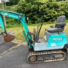 コマツ　ミニユンボ　pc03-1の画像
