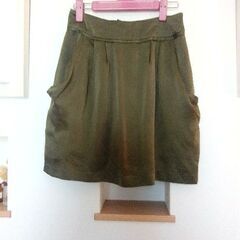 Designworks シルクミニスカート