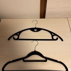 生活雑貨 洗濯用品 ハンガー 2種類 計20本の画像