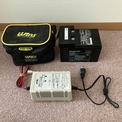 電動リール用12V鉛バッテリー(12Ah)&充電器 スズミエンタ...