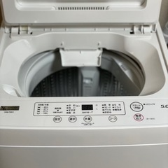 送料・設置込み可　洗濯機　5kg ヤマダ　2022年の画像