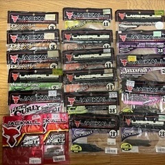 ジャッカル　ワーム　まとめ売り　ブラックバス