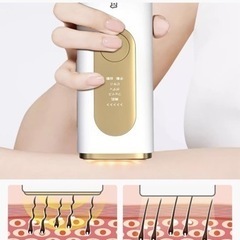 【新品】新型HIPL光脱毛器《照射回数無制限》全身ケア・vio対応 低温サファイア冷却レーザー脱毛器の画像