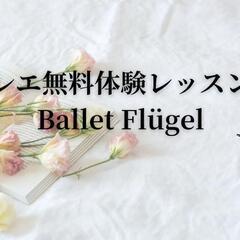 バレエ無料体験レッスン会🌷Ballet Flügel🌷