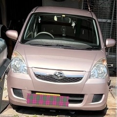 ピンクのダイハツミラ✨