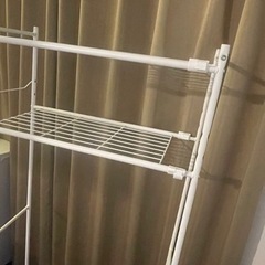 ニトリ　ランドリーラック　洗濯機ラックの画像