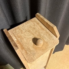 【処分予定】無料 収納 トイレットペーパー トイレ 木製 手作りの画像