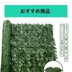目隠しグリーンカーテンの画像
