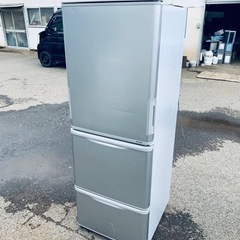 ♦️ SHARPノンフロン冷凍冷蔵庫  【2019年製】SJ-W351E-S  