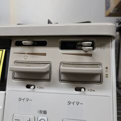 J4963　★1か月保証付★　Rinnai　リンナイ　LPガス用ガステーブル　KG66VTWL　LAKUCIE fine　ラクシエファイン　水無し両面焼きグリル　左強火　ホーロートップ　2018年製 クリーニング済み　【リユースのサカイ柏店】の画像