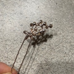 パーティー　アクセ　ヘアピンの画像