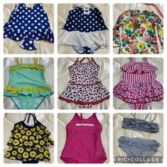 女の子　水着　スイムウェア　プール　海