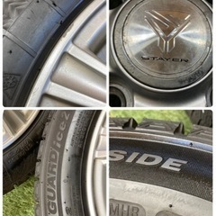 2022年製バリ溝‼️155/65R14‼️🌈軽自動車🌈スタッドレスアルミ4
