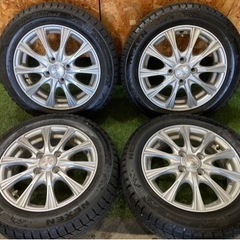 2022年製バリ溝‼️155/65R14‼️?軽自動車?スタッドレスアルミ4本セット‼️