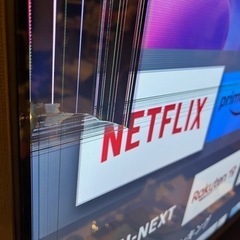 【ジャンク液晶割れ4kTV】ハイセンス 55a6h 55インチの画像