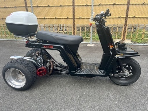 ホンダジャイロX 2スト後期　側車付き登録　2乗り