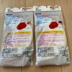 赤白帽子2個　新品の画像