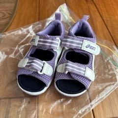 アシックス　サンダル　15cmの画像
