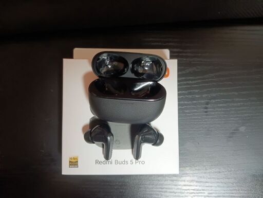 6/12まで 6/1購入 美品 Xiaomi Redmi Buds 5 Pro Bluetoothイヤホン ノイズキャンセリング機能 2台同時接続