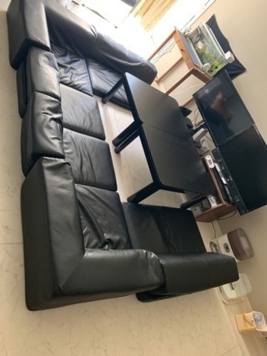 コーナーソファー 3点セット【4人掛】