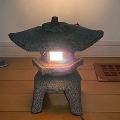 逸品 時代 石灯篭 石灯籠 御影石 立灯篭出雲来待灯篭道祖神石仏庭園庭石坪庭鑑賞オブジェ茶人古田織部古民具盆栽蹲 の画像