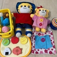 【お話し中】しまじろう&はなちゃんぬいぐるみ、ぷち付録、ねじブロ...