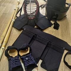 剣道道具一式  防具  竹刀 リュック付き