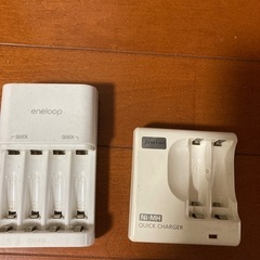 サンヨー　エネループ　充電器2種