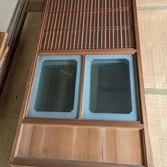 古民家　ガラス建具の画像