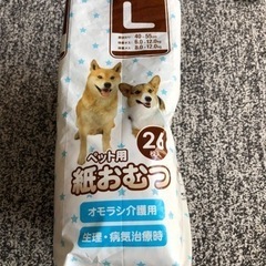 またまた値下げ　中型犬　大型犬　紙オムツ　23枚の画像