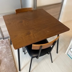 2人用ダイニングテーブルセット